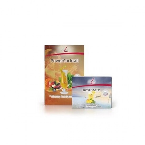 FitLine PowerCocktail + Restorate Citrus - комплекс для энергии и восстановления. FitLine PowerCocktail + Restorate Citrus - энергия және қалпына келтіруге арналған кешен.